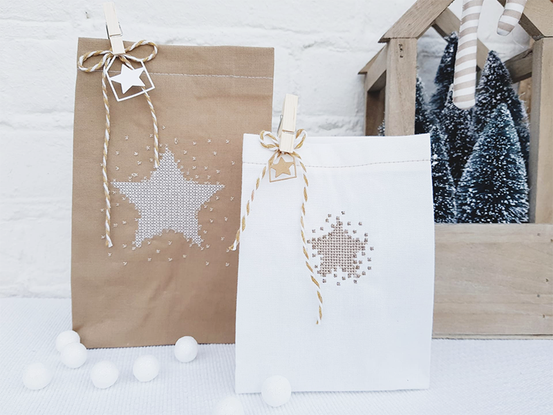 Sterne Kreuzstich - Stickdatei
